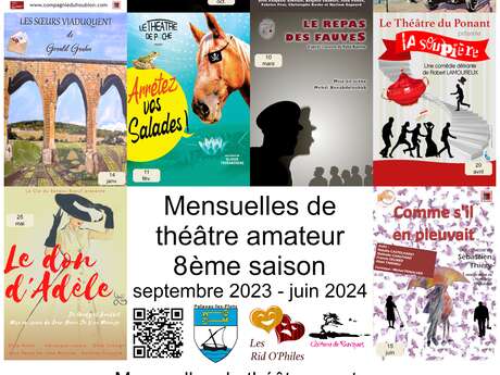 THÉÂTRE "LES GRANDES FILLES" DE STÉPHANE GUÉRAIN - CIE DU HOUBLON