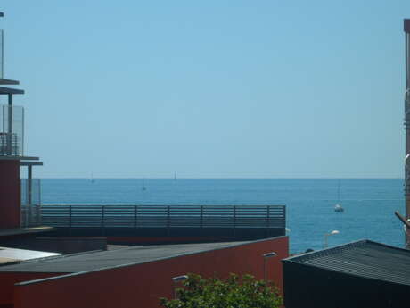 MOISSET BÉATRICE. F2 MEZZANINE 31M².TERRASSE 14M² PARKING. RES. LES FLOTS BLEUS
