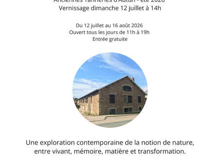 Biennale d’Art Contemporain - Exposition "Natures"