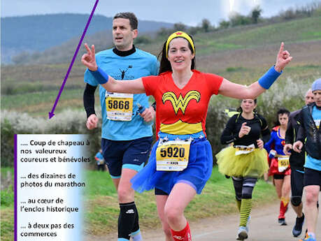 Givry - Exposition de photos du Marathon des vins de la Côte chalonnaise