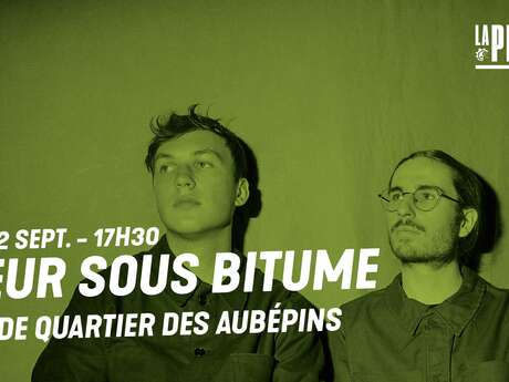 Fleur sous Bitume