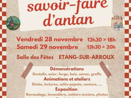 Festival des savoir-faire d'hier à aujourd'hui