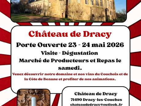 Porte ouverte au Château de Dracy