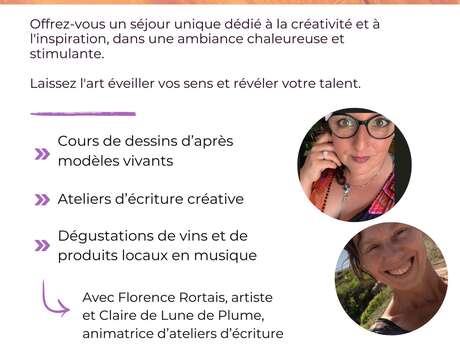 Séjour : Ateliers d'écriture et de dessins