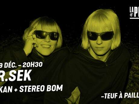 [Teuf à paillettes] Par.Sek + Païkan + Stereo Bom