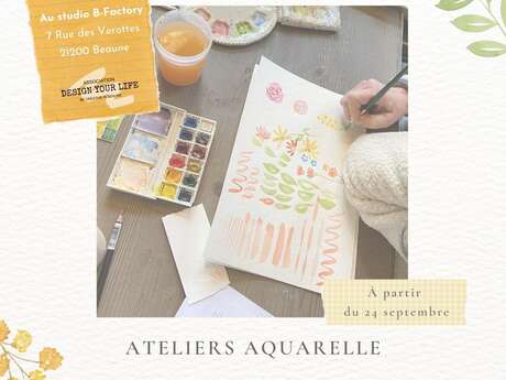 Ateliers Aquarelle à Beaune