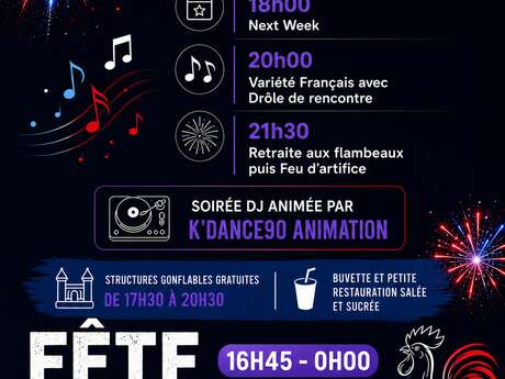 Fête Nationale et Feu d'artifice