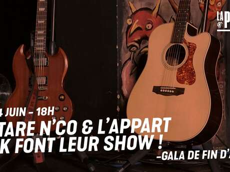 Guitare n'co & l'Appart à Zik font leur show !