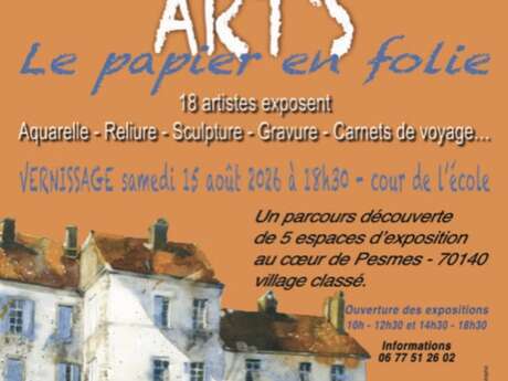 Pesmes'Arts  - Le papier en folie