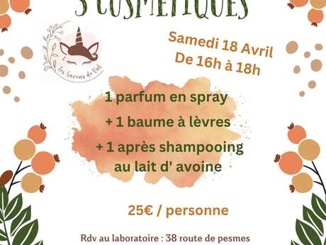 Atelier 3 cosmétiques