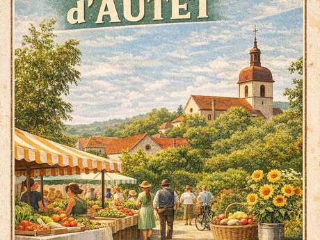 Marché mensuel d'Autet