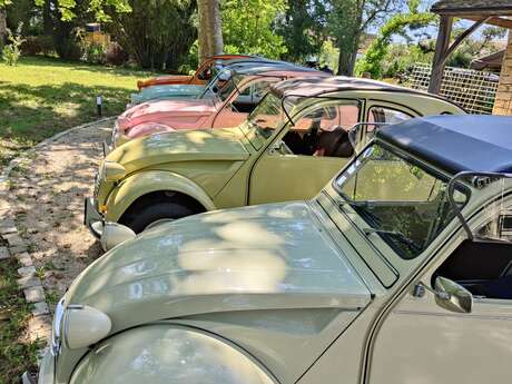 Balades en Bourgogne - Location 2CV