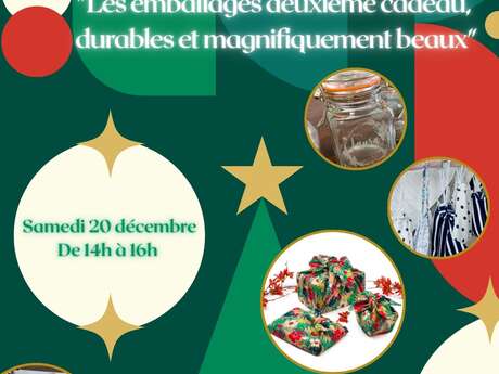 Atelier "Les emballages deuxième cadeau, durables et magnifiquement beaux"