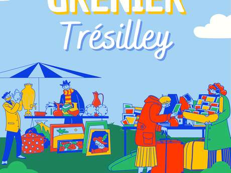 Vide grenier à Trésilley