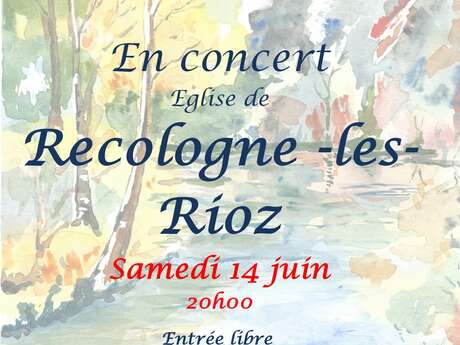 Concert de Vox Romana à Recologne-lès-Rioz Concert de Vox Romana à Recologne-lès-Rioz