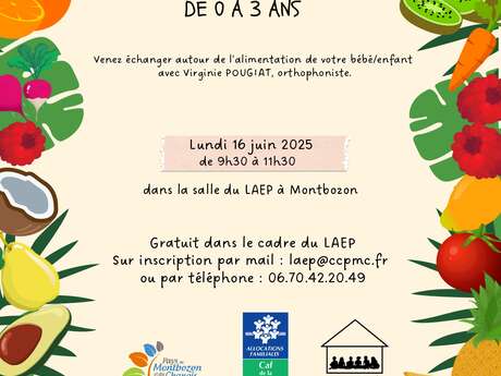 Alimentation de l'enfant de 0 à 3 ans