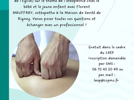 Osthéopathie chez le bébé et l'enfant à Montbozon
