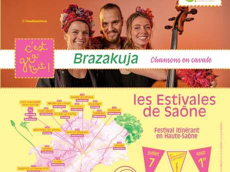 Concert Brazakuja à Authoison