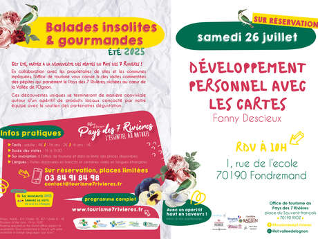 Développement personnel avec les cartes à Fondremand