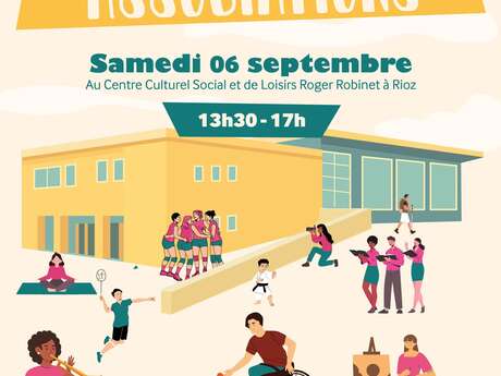 Forum des associations au CCSL de Rioz