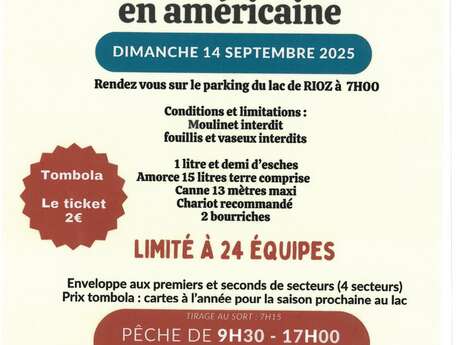 Concours de pêche au lac de Rioz
