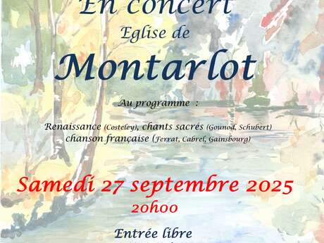 Concert en l'église de Montarlot