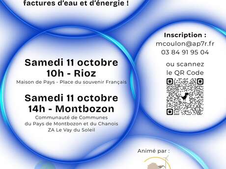 Ateliers éco-gestes à Rioz et Montbozon