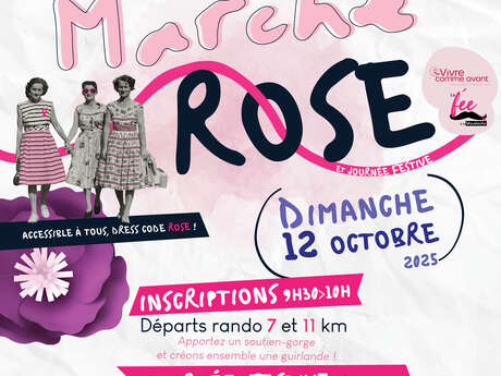Marche rose et journée festive à Rioz