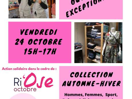 Vente solidaire à la RessourceRioz à Rioz