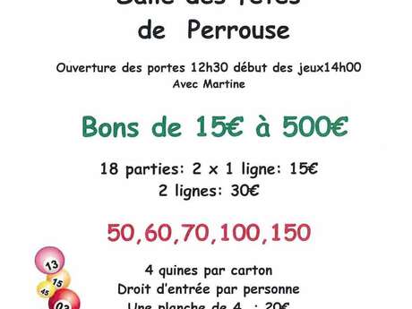 Loto à Perrouse