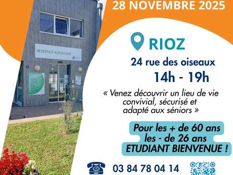Portes Ouvertes à la résidence automonie à Rioz