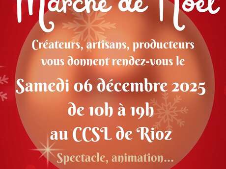 Marché de Noël à Rioz