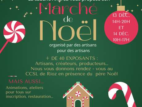 Marché de Noël à Rioz