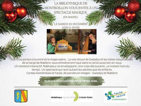 Spectacle magique à Montboillon