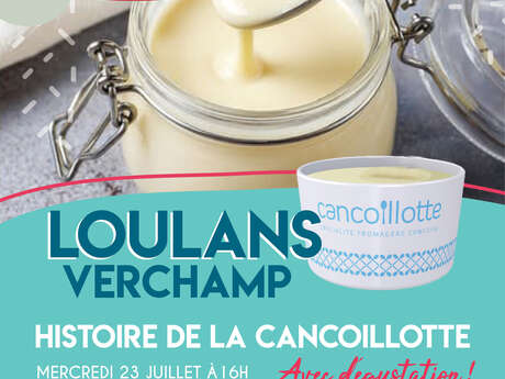 Conférence sur l'histoire de la cancoillotte à Loulans Verchamps