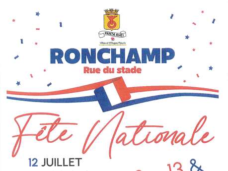 Fête Nationale à Ronchamp