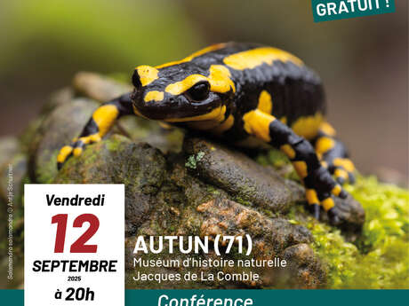 Conférence "Salamandre, Tritons et Cie"