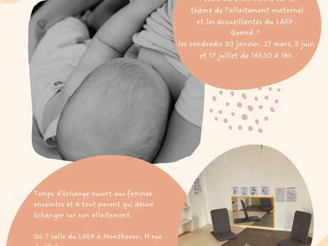 Temps d'échange autour de l'allaitement à Montbozon