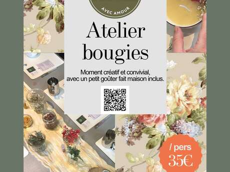 Atelier bougie à Rioz