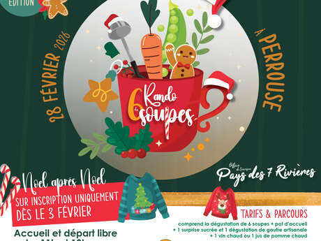Complet ! Rando des 6 soupes à Perrouse le 28/02/2026