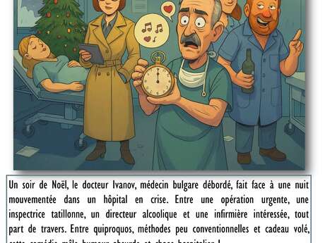 Théâtre "il est minuit docteur Ivanov" à Boulot