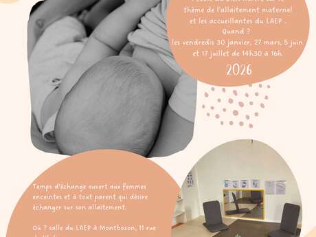 Temps d'échange autour de l'allaitement à Montbozon