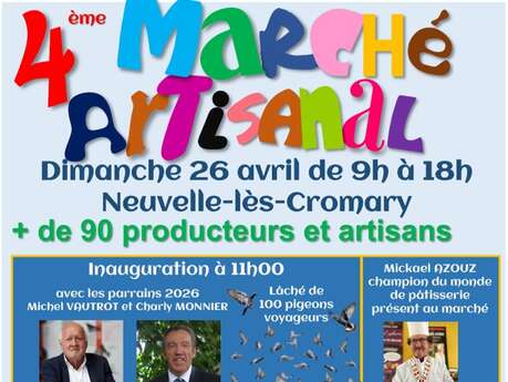 Marché artisanal à Neuvelle les Cromary