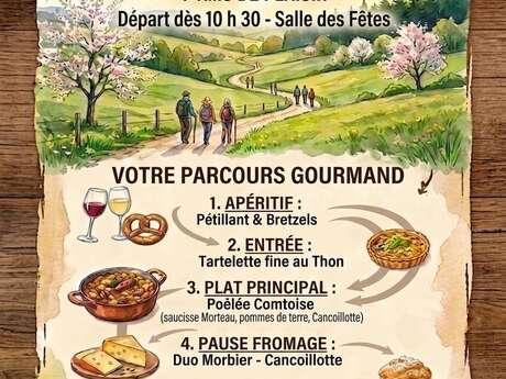 Marche gourmande à Boulot
