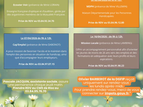 Permanences des Partenaires France Services