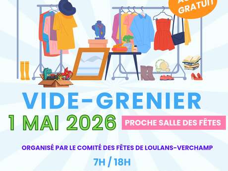 Vide grenier à Loulans-Verchamp
