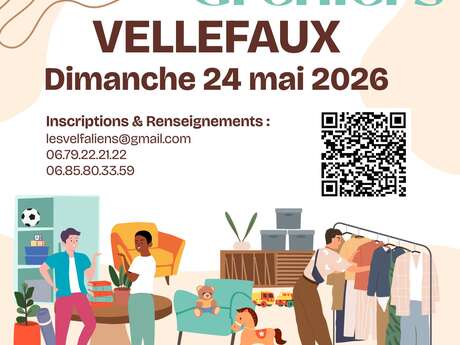 Vide grenier à Vellefaux