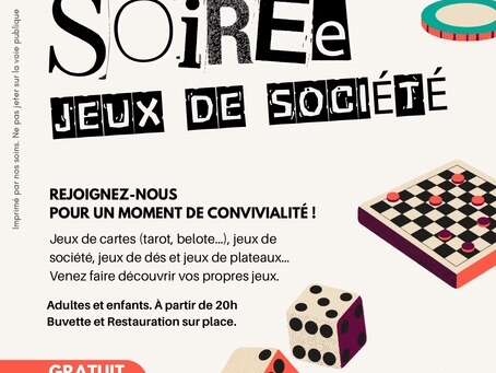 Soirée jeux de société Au Magnoray