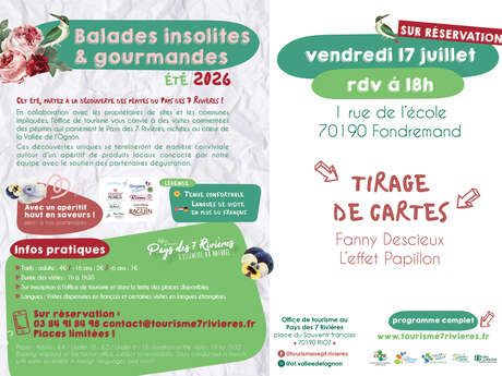Tirage de cartes à Fondremand