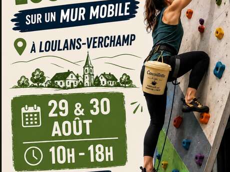 Journées escalades à Loulans-Verchamp